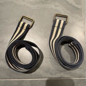 Set of 2 belts